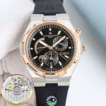 Vacheron Constantin Overseas 42mm Waterproof 150m 316L Steel  Black Face Watch